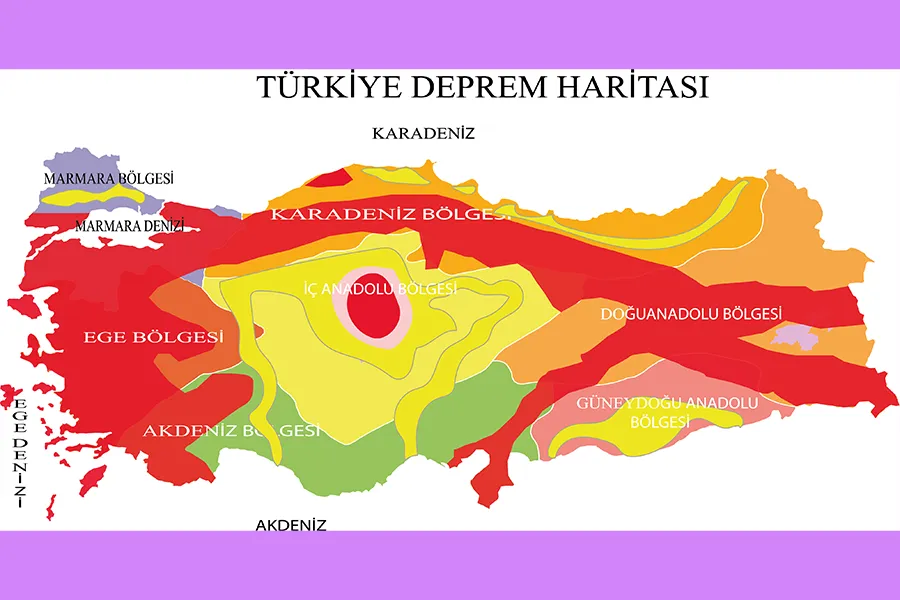 Üçüncü Derece Riskli Bölgeler