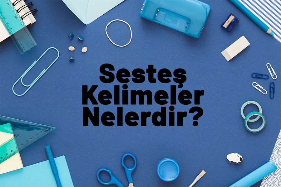 Sesteş Kelimelerin Özellikleri ve Örnekler