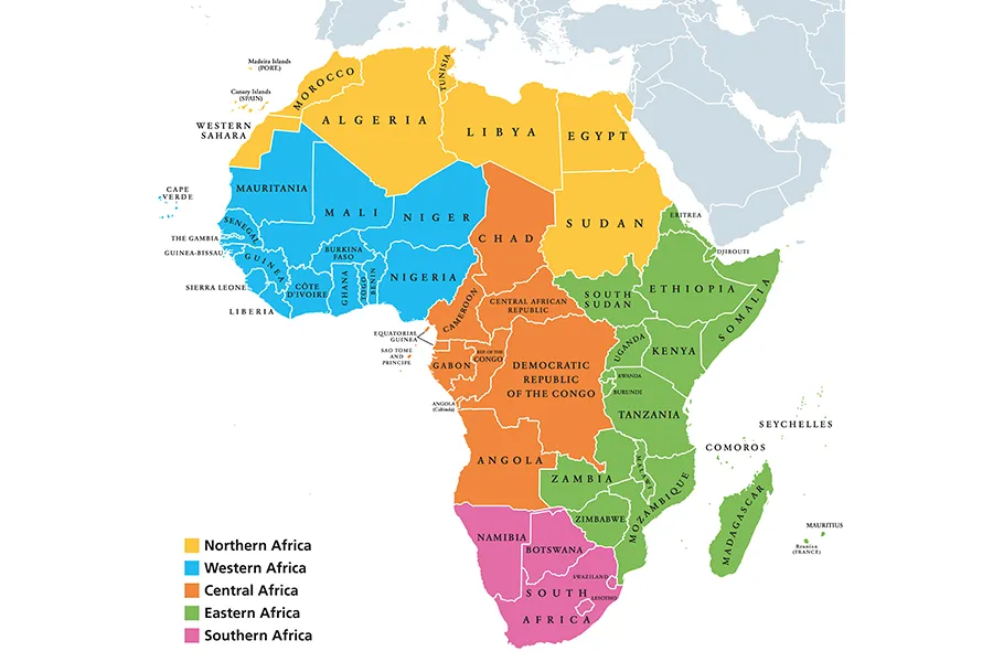 Afrika Kıtası ve Ülkeleri