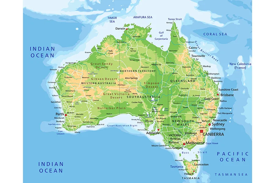 Avustralya Kıtası ve Ülkeleri